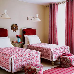 Colorful Bed Throws