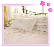 Cotton Embroidered Bed Cover