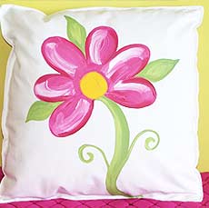 Hand Painted Pillow Covers
