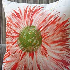 Hand Painted Pillow Covers