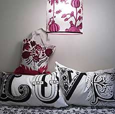 Hand Painted Pillow Covers