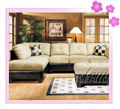 Leather Fabric Sofas