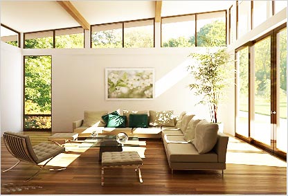 Eco Friendly Living Room Design