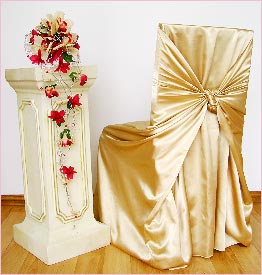 Satin Chair Cover