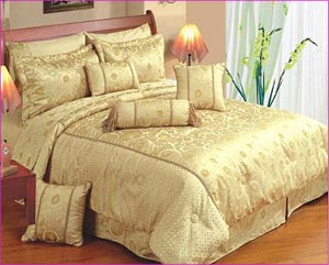 Silk bed sheets