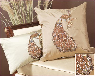 The Rich and Royal Zardozi Cushion Covers